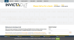 Desktop Screenshot of invictacut.co.uk